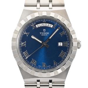 チューダー/チュードル ロイヤル 腕時計 28600 ブルー メンズ 中古A品