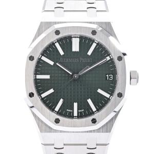オーデマピゲ ロイヤルオーク オートマティック 腕時計 15510ST.OO.1320ST.09 グリーン メンズ 未使用品