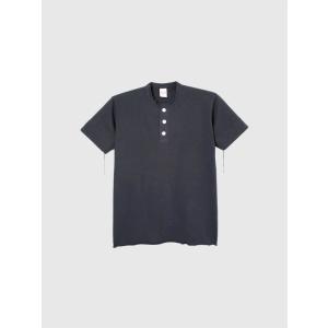 GOOD ON（グッドオン） ヘンリーネック インディゴ 染め Tシャツ 半袖