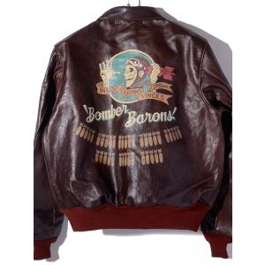 BUZZ RICKSON'S バズリクソンズ A-2 A2 フライトジャケット アウター レザージャケット Jacket 革ジャン 馬革 赤リブ  日本製 東洋エンタープライズ BR80509｜rodeobros