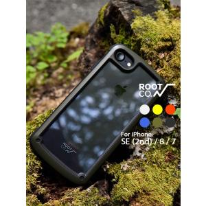 【8/7/SE2】ROOT CO ルートコー スマホケース SE 第2世代 iPhone8 iPhone7 ケース おしゃれ アイフォン GRAVITY Shock Resist Tough &amp; Basic Case GST-7