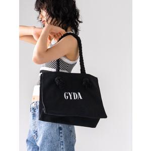 GYDA（ジェイダ） トートバッグ ショッパー風 キャンバストート