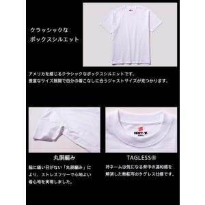 Hanes BEEFY ロングスリーブ ヘイン...の詳細画像3