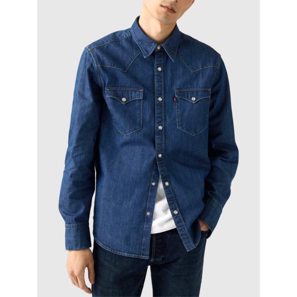 LEVI&apos;S リーバイス デニム シャツ ウエスタン スナップボタン LEVIS ウエスタンシャツ ...