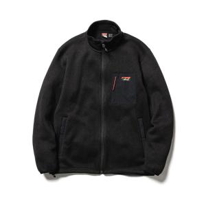 NANGA ナンガ フリース ジャケット メンズ レディース POLARTEC FLEECE ZIP BLOUSON N1PZBK｜rodeobros