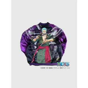 絡繰魂 × ONE PIECE ワンピース スカジャン アニメ クロスギルド