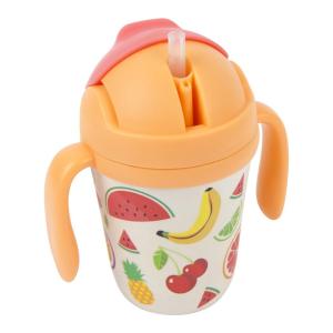 在庫処分】SUNNYLIFE サニーライフ コップ 蓋付き 300ml ECO KIDS SIPPY CUP FRUIT ストロー付き ピクニック アウトドア キャンプ 夏フェス 山 S86SIPFS｜rodeobros