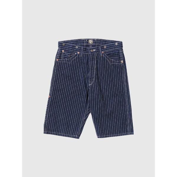 SUGAR CANE シュガーケーン ショートパンツ ウォバッシュ ストライプ ワーク ショーツ S...