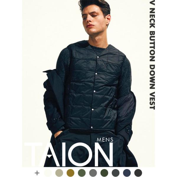 TAION タイオン インナーダウン レディース メンズ 大きいサイズ ブランド おしゃれ かわいい...
