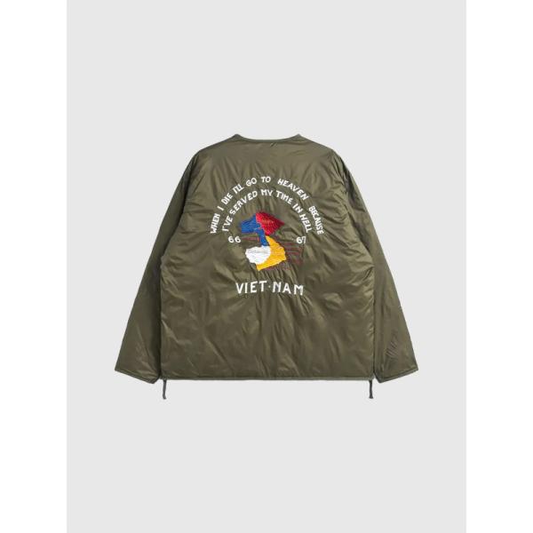 TAION タイオン ダウン メンズ ジャパンスペシャル リバーシブル ベトジャン ダウンジャケット...