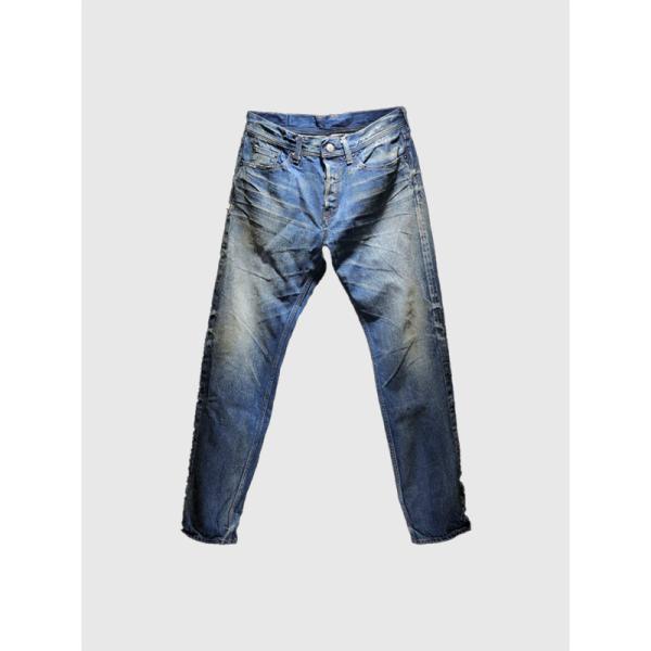 TMT デニム パンツ メンズ レディ―ス 大戦モデル セルビッチ シンプル カジュアル 日本製 T...