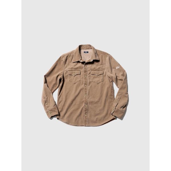 TMT コーデュロイ ウエスタン シャツ メンズ レディ―ス 長袖 おしゃれ かっこいい 綿 100...