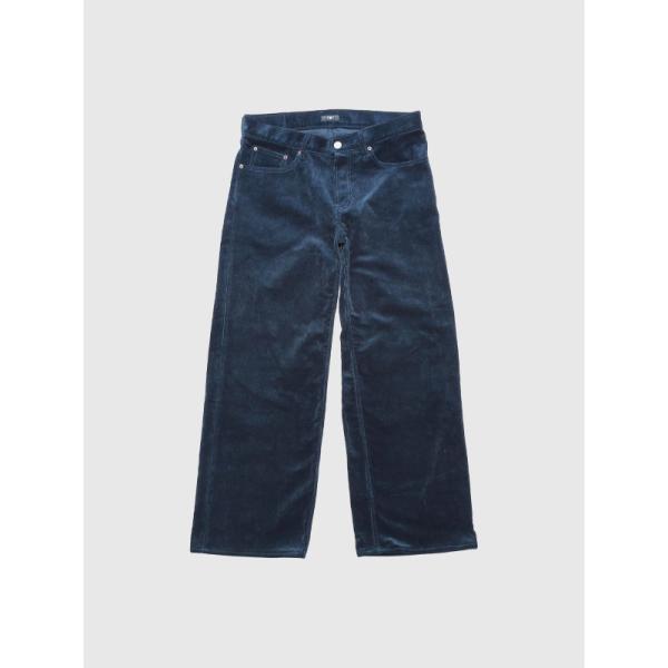 TMT コーデュロイ パンツ ワイド ストレート ８ウェル ヘビーコール 5ポケット 綿 100% ...