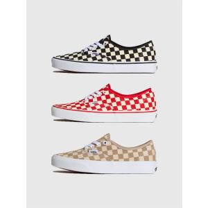 VANS ヴァンズ バンズ スニーカー オーセンティック ローカット チェッカー CHECKER BOARD Authentic