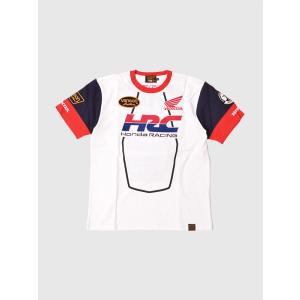 VANSON HONDA バンソン ホンダ Tシャツ メンズ レディ―ス 半袖 大きいサイズ ホンダレーシング HRC HRV-2405｜rodeobros