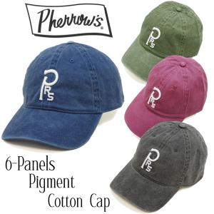 Pherrow's（フェローズ） ワークキャップ スミス バックサテン