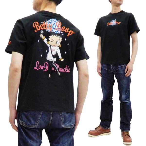 ベティー・ブープ 半袖Tシャツ ローブローナックル ディスコレディ 刺繍Tシャツ 551855 黒 ...