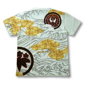 CROPPED HEADS（クロップドヘッズ） 和柄 半袖Tシャツ 屏風の虎退治