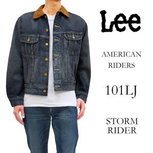 Lee 101LJ ストームライダー リー ブランケット デニムジャケット トラッカージャケット Gジャン LM5110-126 ミッドブルー 新品