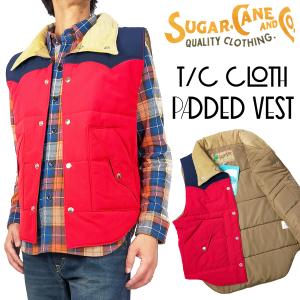 SUGAR CANE SUGARCANEシュガーケーン レザーヨーク60 40クロス素材