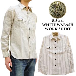 SUGAR CANE 【再入荷】シュガーケーン ウォバッシュ シャツ FICTION