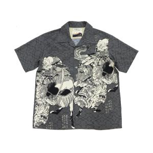 サンサーフ × 葛飾北斎 アロハシャツ SUN...の詳細画像3