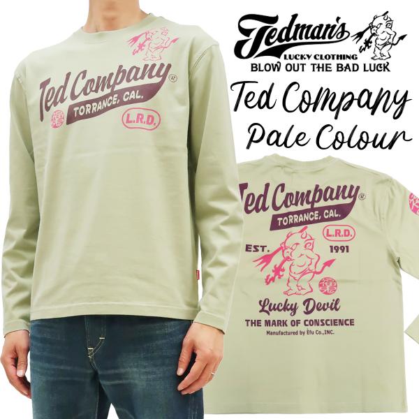 テッドマン 長袖Tシャツ TEDMAN ロンT TED COMPANY パステルプリント エフ商会 ...
