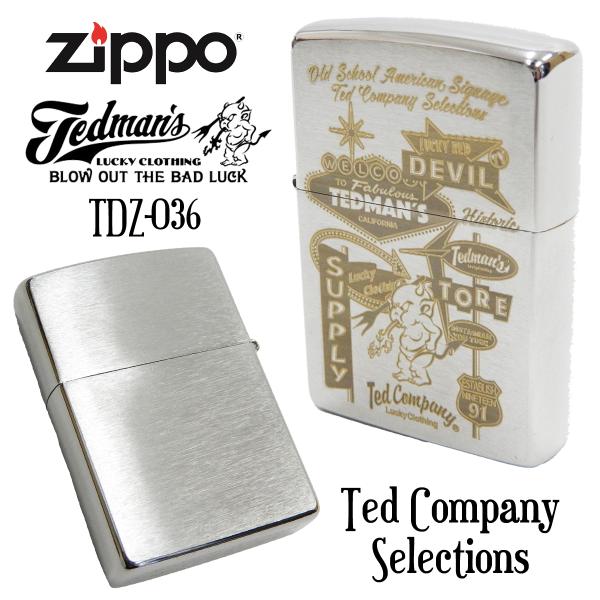 テッドマン ジッポライター TEDMAN ZIPPO エフ商会 アメリカンシグナル TDZ-036 ...