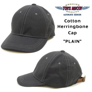 TOYS McCOY（トイズマッコイ） コットン ヘリンボーン キャップ SNOOPY