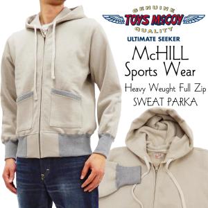 TOYS McCOY（トイズマッコイ） ミリタリー フルZIP スウェット パーカ
