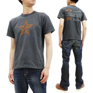 トイズマッコイ Tシャツ MOTORCYCLE TEE DURABLE WILD HORSE &amp; STAR TMC2144 TOYS McCOY 半袖Tシャツ 黒 新品