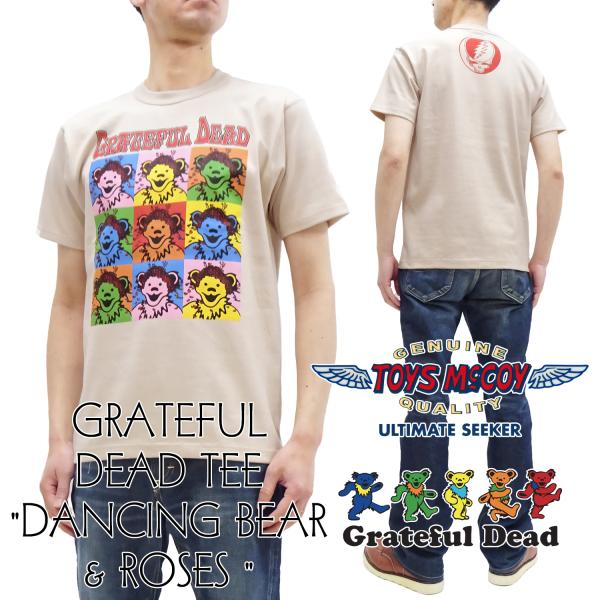 トイズマッコイ 半袖Tシャツ Toys McCoy グレイトフルデッド DANCING BEAR &amp;...