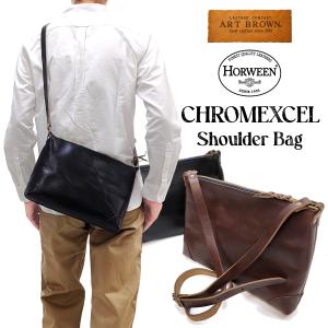 アートブラウン クロムエクセル ショルダーバッグ ART BROWN オイルドレザー 鞄 VGC00074AB 新品