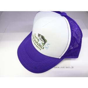 ゲーリーヤマモト★GYロゴメッシュキャップ★パープル/ホワイト