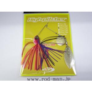 オーエスピー スピナーベイト ハイピッチャー 3/8oz TW S50 サンセットレッド
