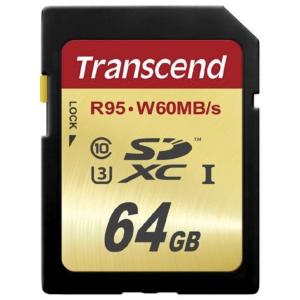 SDXCカード 64GB Class10 UHS-I U3対応 U3シリーズ TS64GSDU3 Transcend トランセンド｜Roemshop