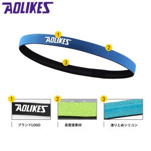 ヘッドバンド ヘアバンド スポーツ 汗止め ス...の詳細画像2