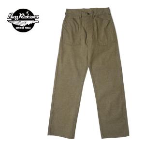BUZZ RICKSON'S バスリクソンズ ブラウンデニム ワーキングトラウザー
