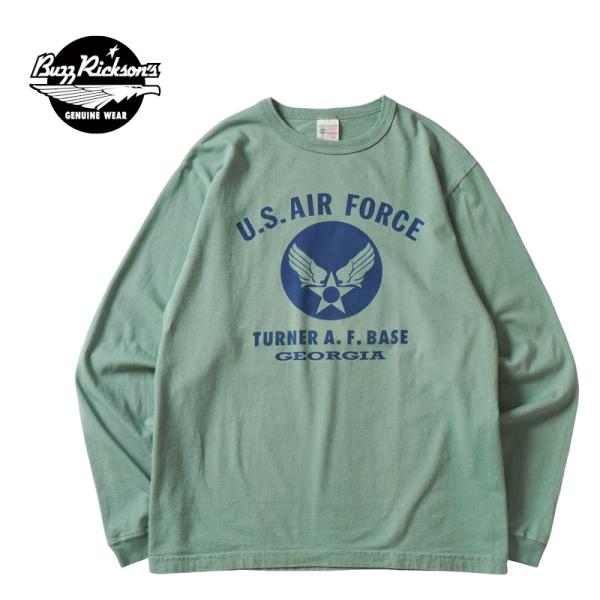 BUZZ RICKSON'S バズリクソンズ 長袖 Tシャツ “U.S. AIR FORCE” BR...