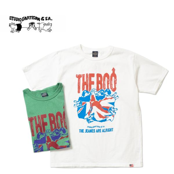 STUDIO D'ARTISAN ステュディオ・ダルチザン 半袖 Tシャツ “USプリントTシャツ”...