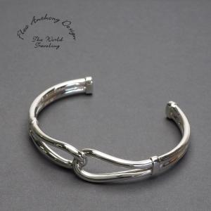 TIME SALE] RAINMAKER レインメーカー シルバー ワイド バングル RM241