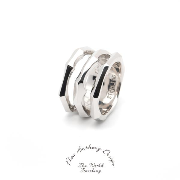 Flea Anthony Design フリーアンソニーデザイン リング プラチナコーティング FA...