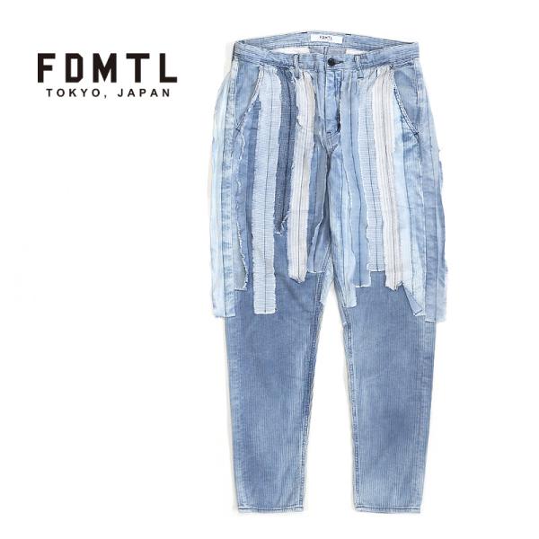 FDMTL ファンダメンタル ジーンズ "OBI-STRIP PANTS 3YR WASH"  FA...