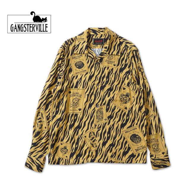 GANGSTERVILLE ギャングスタービル 長袖シャツ “TIGER ALLEY - L/S S...