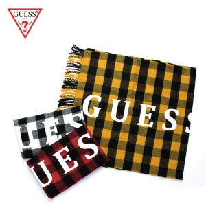 GUESS ゲス マフラー KNIT SCARF CHECK AJ3A8866DS｜rogues