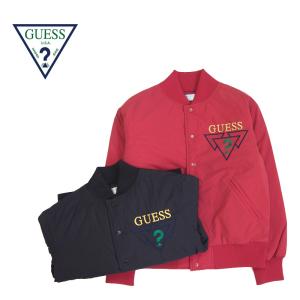 GUESS GREEN LABEL ゲス グリーンレーベル ジャケット コート "TRIO TRIANGLE STADIUM JACKET" GRFW19-037｜rogues