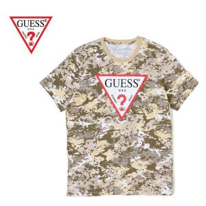 GUESS ゲス 半袖 Tシャツ "Camo Print Tee" M0G391K8FYA｜rogues