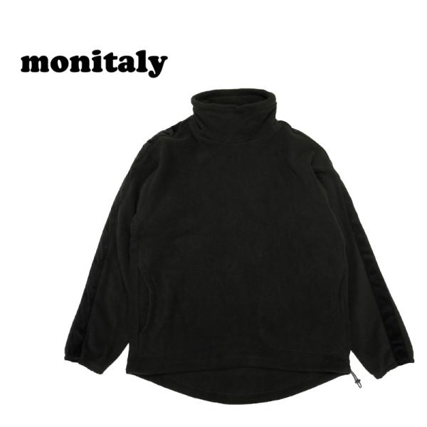 MONITALY モニタリー フリース Kog Risu Fleece Mock Neck Pull...