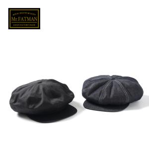 Mr.FATMAN ミスターファットマン 茶芯レザー 8パネル キャスケット