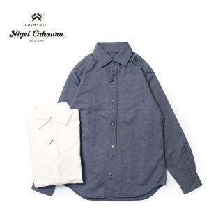 Nigel Cabourn ナイジェルケーボン 長袖 シャツ “BRITISH OFFICER'S SHIRT”  80480010000